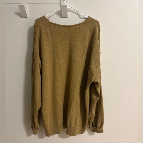 Kotn Oversized V-Neck Knit Sweater - Picture 2 of 5
